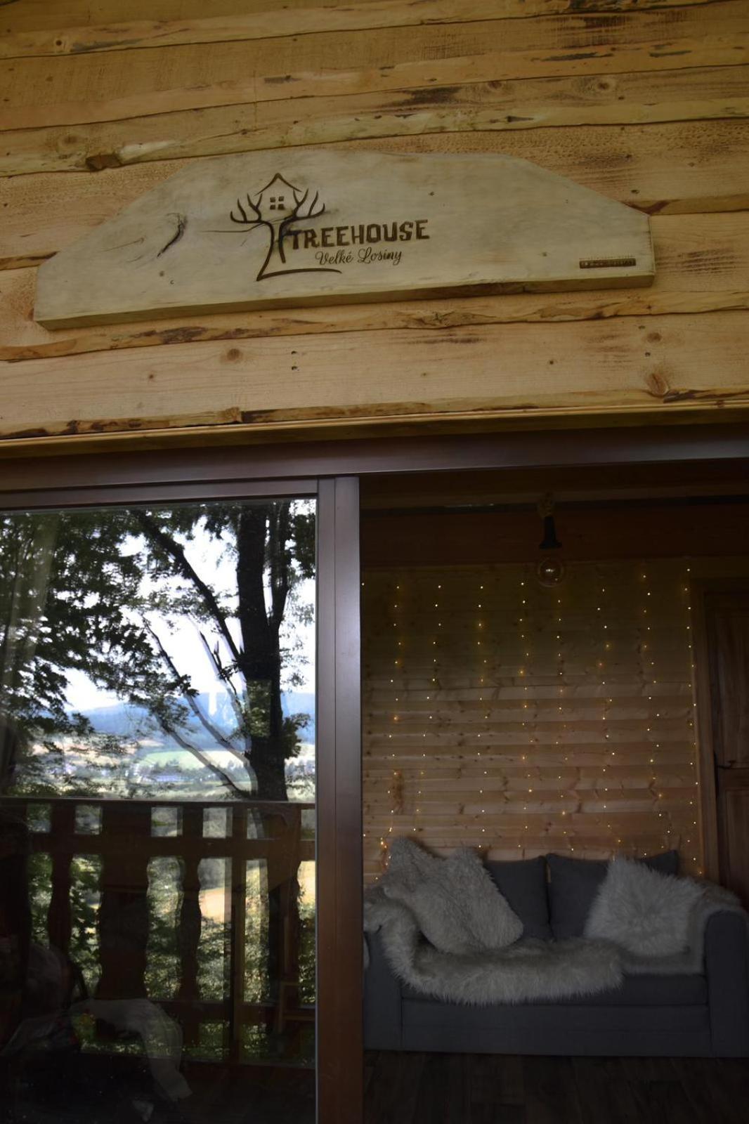 Treehouse Velké Losiny Extérieur photo